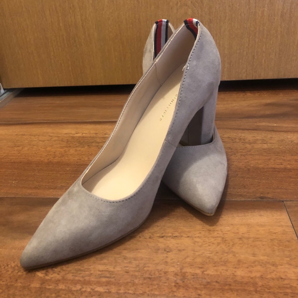 Tommy Hilfiger Suede Heels